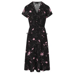 Collectif Womenswear Liza Tipsy Elephants Swing Dress